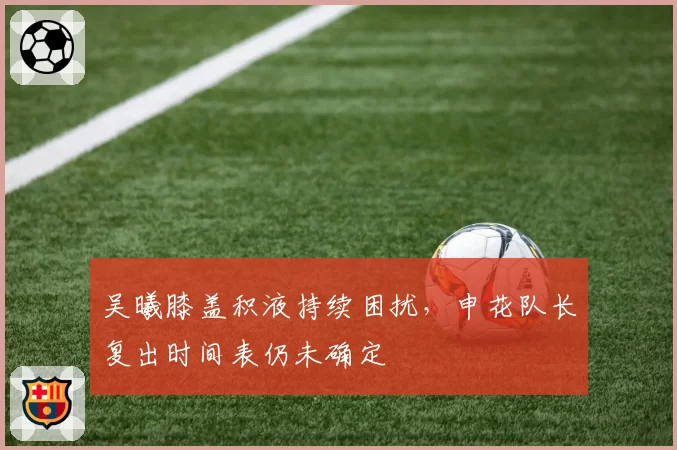 吴曦膝盖积液持续困扰，申花队长复出时间表仍未确定
